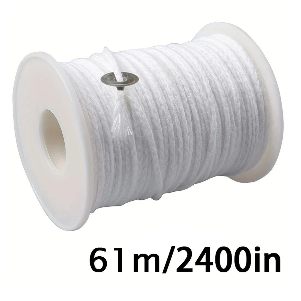 53pcs Candle Wicks Holder Waxed Cotton Candle Wicks Set with Stand Original Smokeless Candle Wicks Soy Oil Wax Core Woven Mak