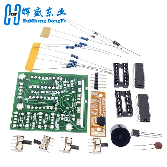16 Music Sound Box BOX-16 Board 16-Tone Electronic Module DIY Kit Parts Components Soldering Practice Learning Kits for Ardui
