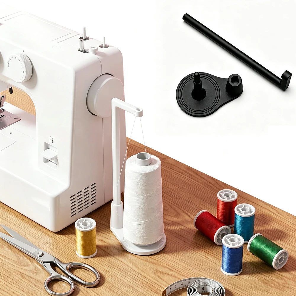 Sewing Machine Spool Holder Vertical Large Spool Holder Anti-Winding Thread Guide Universal Handmade Sewing Accessories