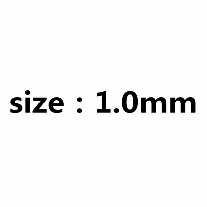 10Meters/lot 0.4-1.5mm Black Nylon Cord Thread Chinese Knot Macrame Cord Bracelet Braided String DIY Tassels Beading Thread -