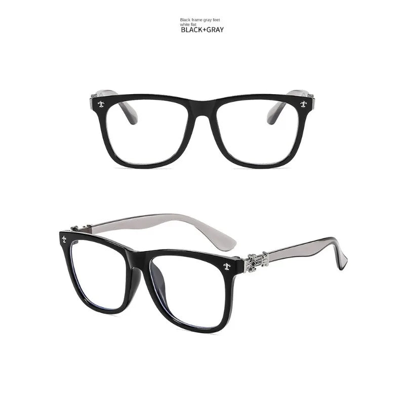 Fashion Glasses Frame Women Anti Blue Light Men Square Eyeglasses Vintage Prescription Eyewear