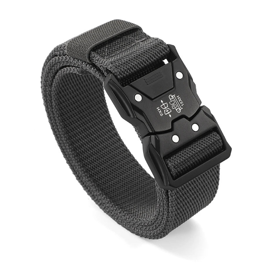 Men's Belt Outdoor Hunting Tactics Belt Multi functional Buckle Nylon Belt Marine Corps Canvas Belt