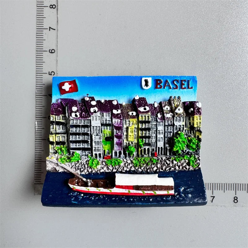 Switzerland Tourist Souvenir Fridge Magnets Jungfraujoc Luzern Zermatt Zermatt Geneva Bern Basel Interlaken Home Decor Sticke
