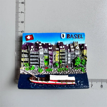Switzerland Tourist Souvenir Fridge Magnets Jungfraujoc Luzern Zermatt Zermatt Geneva Bern Basel Interlaken Home Decor Sticke