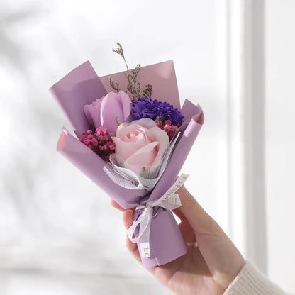 Mini Souvenir Artificial Flowers, Suitable for Weddings, Valentine's Day, Mother's Day, Graduation Ceremonies and Teachers' D