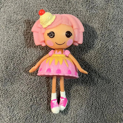 Original 8-10cm Can Choose Lalaloopsy Little Sister and Pet Dolls PVC Holiday Gift Collection Pvc Toys - A18-1PC