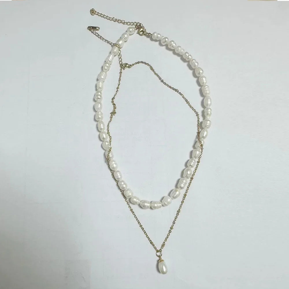 Stainless Steel Creative Steel Ball Chain Necklace - C74
