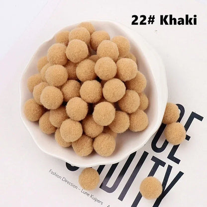 Mini Fluffy Soft Pom Poms Pompoms Ball,Handmade Craft Toys,Wedding Christmas Decor,DIY Sewing Supplies,8mm,10mm,15mm,20mm,30m