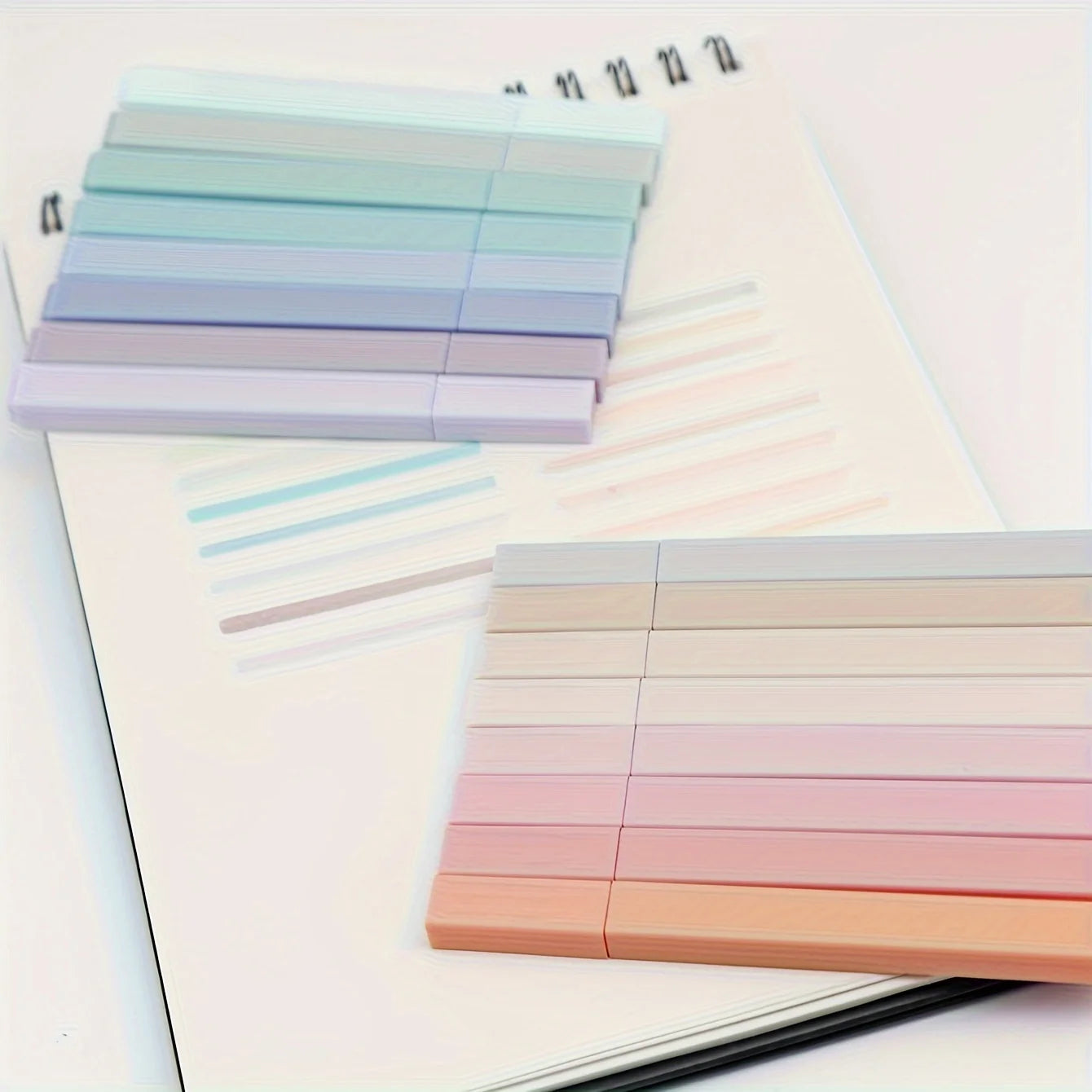 12pcs Square Highlighter Markers Painting Tools for Journaling School Office Supplies for Students Artists and Stationery Lov