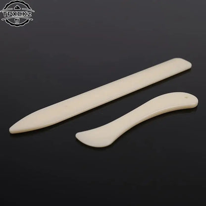 2pcs Folder Paper Creaser Tool Plastic Bone Scoring Folding Creasing Scrapbooking DIY Handmade Bookbinding Cards Tool