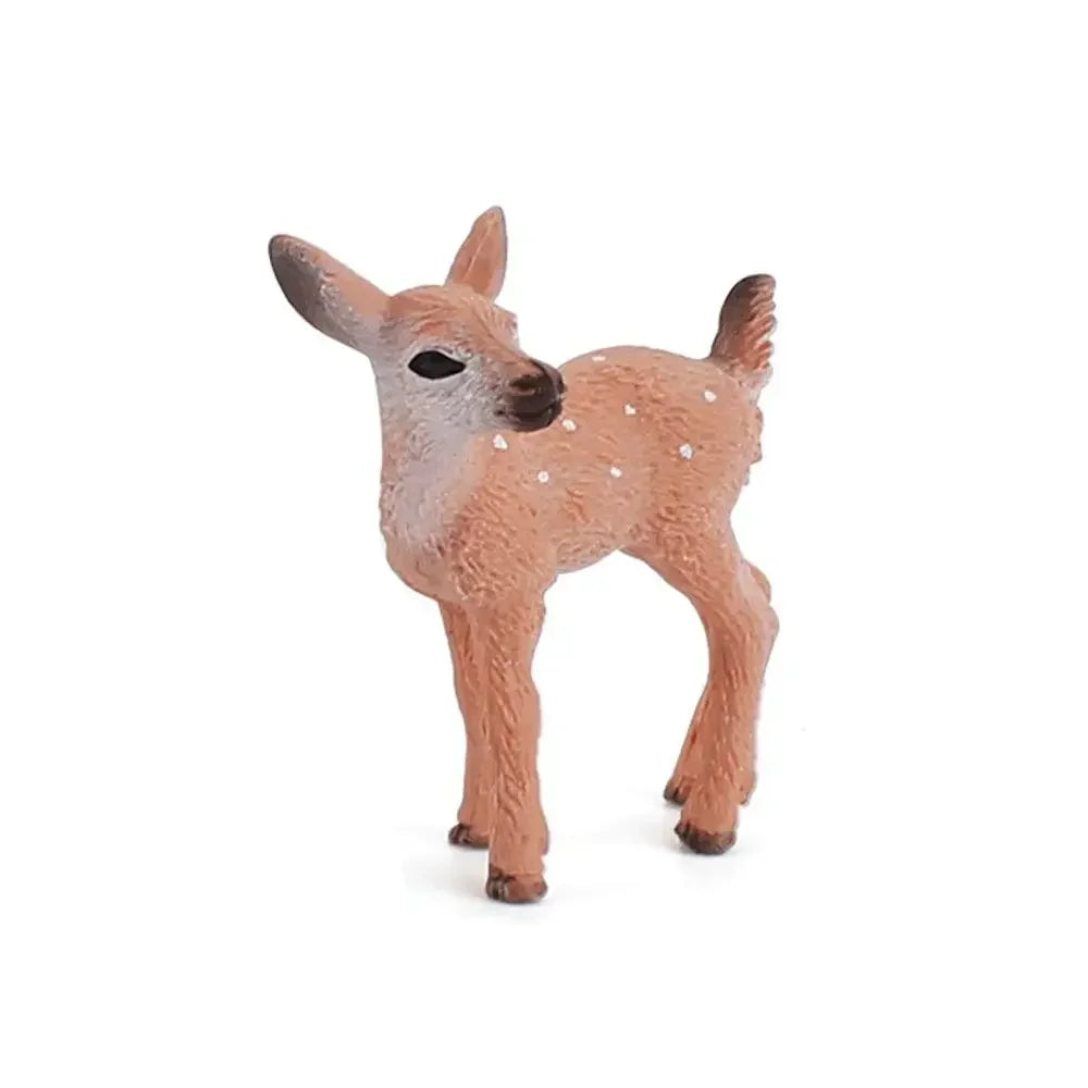 Realistic Animal Model Simulated Poultry Miniatures Farm Dog Duck Cock Figurines Creative Education Kids Gift for Children