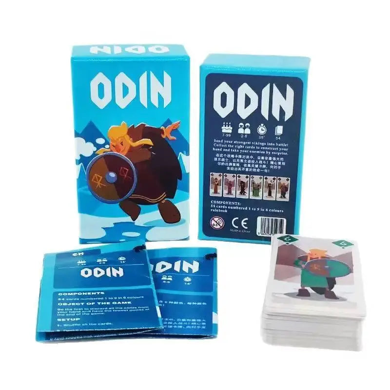 Odin | Card Game | 2-6 Players | 15 Minutes Playing | Fun Family Party Board Game