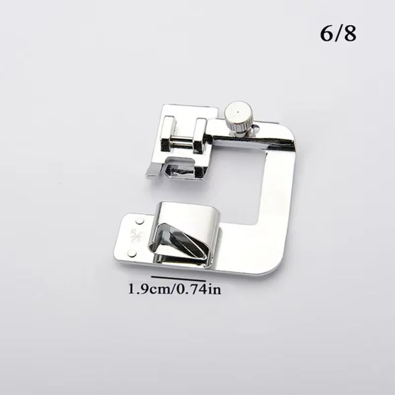 Sewing Hemming Set 1/3Pcs Wide Hem Foot 1Pc Or 3Pcs Narrow Rolled Hem Presser Feet For Brother Singer Low Shank Sewing Machin