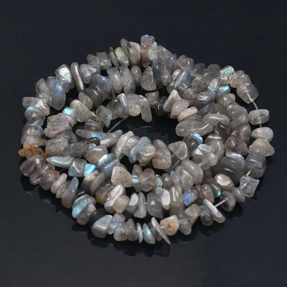 16 inch Natural Stone Beads Chips Beads 5-8mm Irregular Crystal Agate Gravel Beads Diy Bracelet For Jewelly HK058
