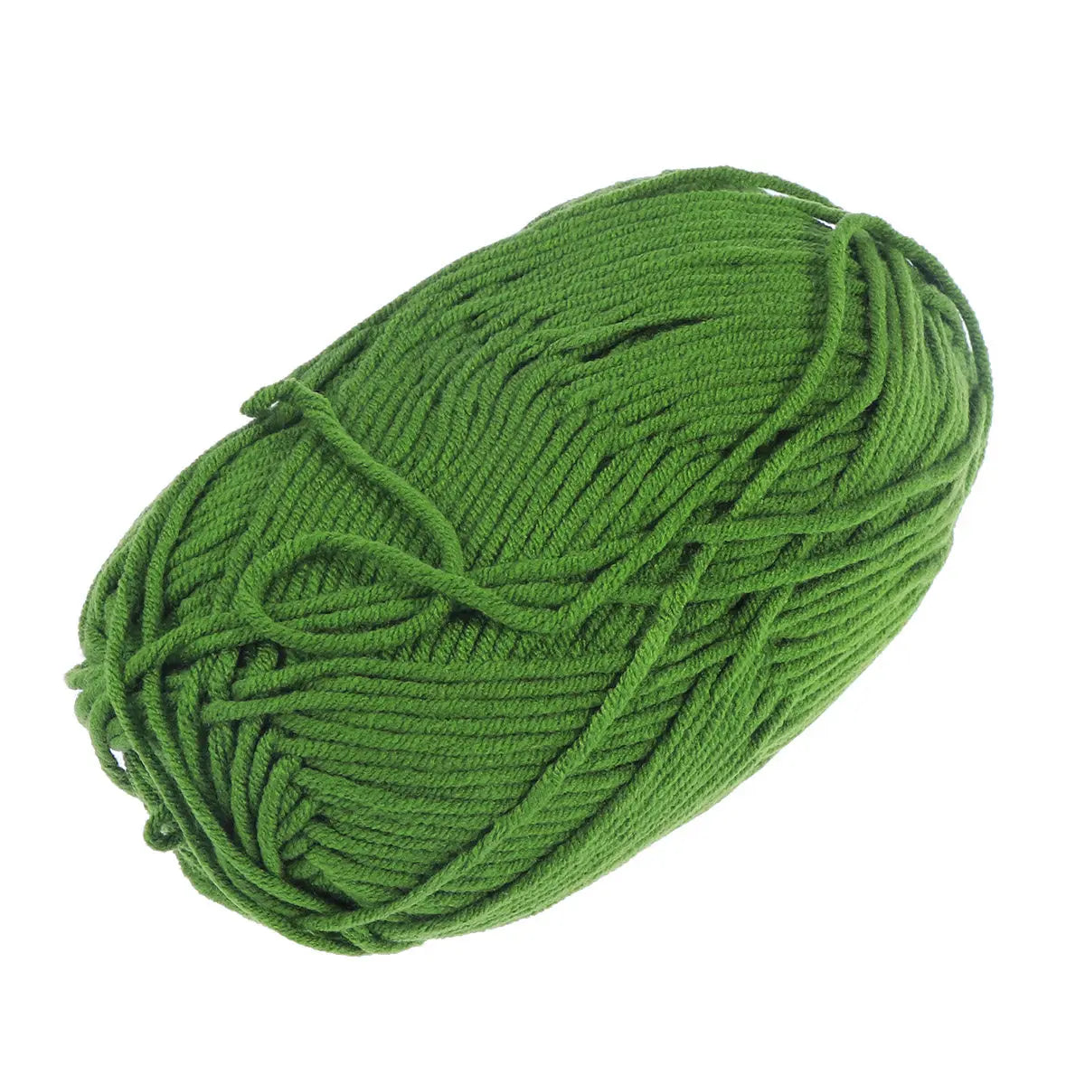 Crochet Chunky Milk Cotton Yarn, 50G Soft Warm Yarn, DIY Knitting for Sweaters, Hats, Scarves, Crochet Projects, Needle Felti
