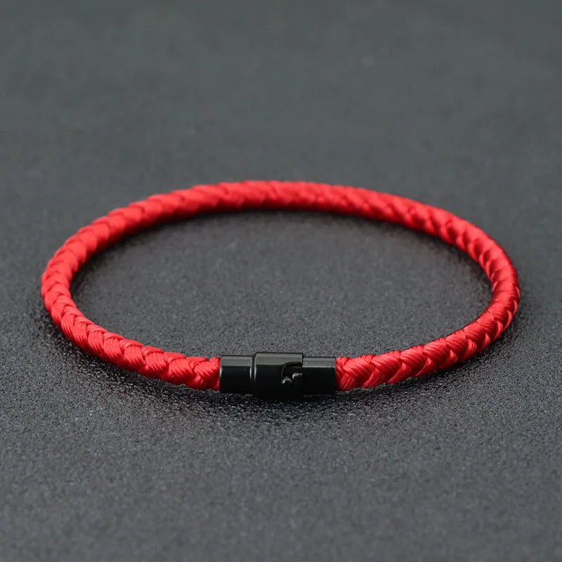 Grade A Keel Rope Bracelet Men Femme Lucky Red Thread Braclet Attract Mirco Magentic Couple Braslet Wealth Prosperity Brazale