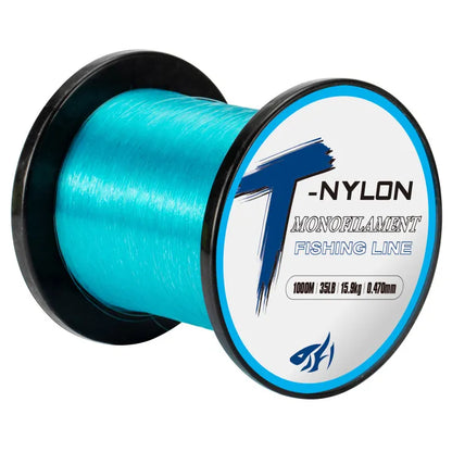 1000M Nylon Fishing Line Super Strong Monofilament Fishing Line Speckle Fluorocarbon Coated Fishing Line For Carp Pesca Olta