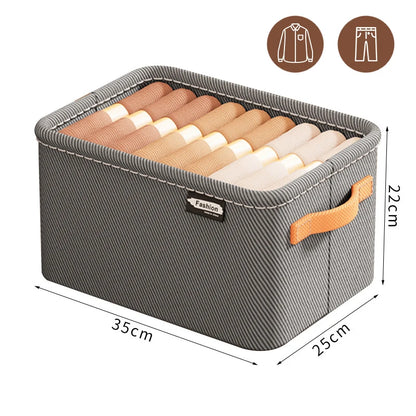 Thicken Clothes Organizer Pants Sweater Storage Cabinets Drawers Organizer Jeans Storage Box Wardrobe Clothes Storage Organiz