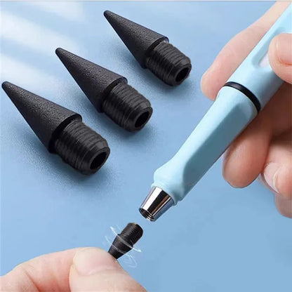 1/4/8pc New Technology Unlimited Writing Pencil No Ink Novelty Pen Art Sketch Painting Tools Kid Gift School Supplies Station