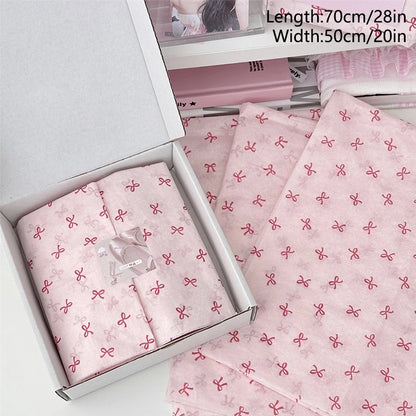 10pcs Bowknot Sydney Paper Hand-Kneaded Paper Cotton Paper Bouquet Flower Wrapping Paper Flower Wrapping Paper Cake Baking Gi