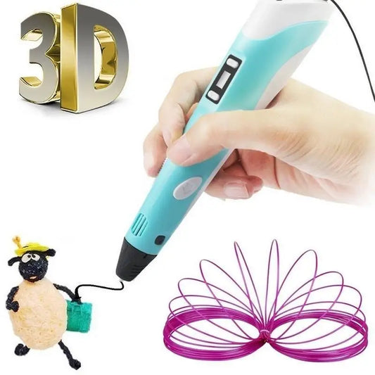 Practical New 1.75mm Print Filament ABS/PLA 10m Modeling For 3D Drawing Printer Pen (Random Color)