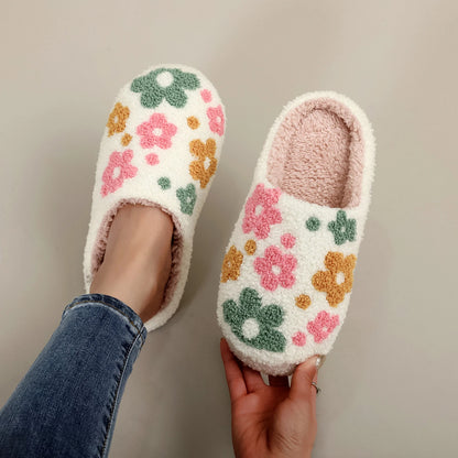 Brown Plush Capybara Slippers, Furry Indoor Slippers, Soft Non-Slip Home Slippers, Cozy Warm Slippers for Men and Women, Cute