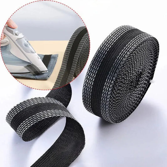 1-10M Self-Adhesive Pants Hem Paste Tape Trouser Edge Paste Iron-on Pant Shorten Repair Jean Hemming Tape For DIY Sewing Fabr