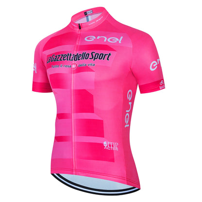 Cycling Jersey Tour De Giro D'ITALIA Pro Team Short Sleeve Cycling Jersey Maillot Ciclismo Hombre MTB Road Bike Shirts Tops 2