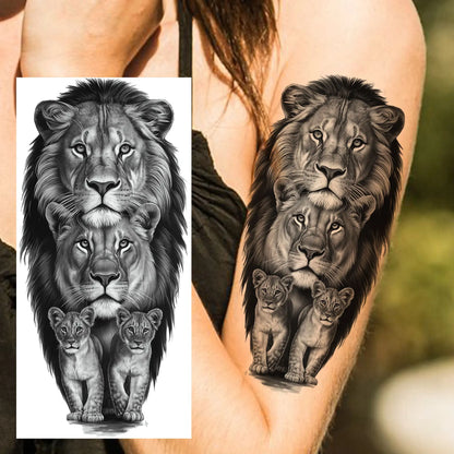 1 Sheet Bless Belief Faith Engraved Temporary Tattoos Family Love Tatoos Waterproof Realistic Fake Tattoo Stickers Long Lasti