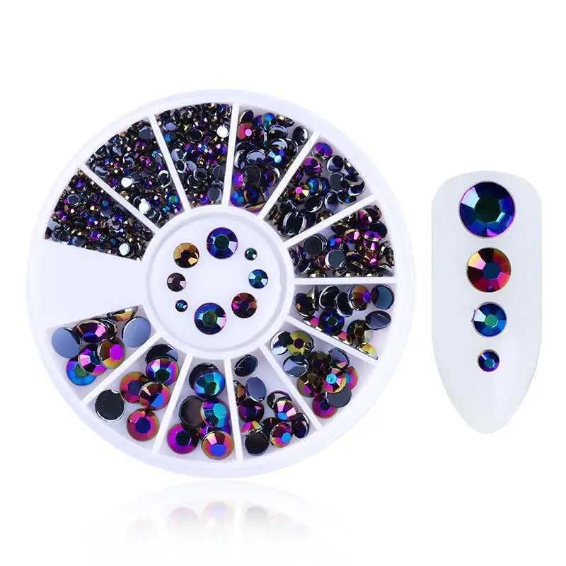 nail parts nail art glitter rhinestone Crystal gems jewelry Bead Manicure decoration accessories nail supplies for profession