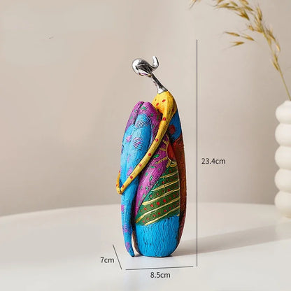 Abstract Character Ornaments Home Living Room TV Cabinet Decoration Office Art Yoga Decoration Statue Sculptures