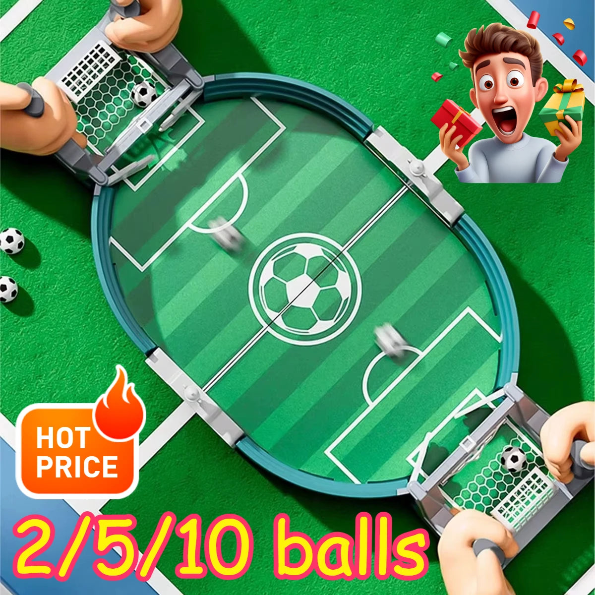 Table Football Game, Two-Person Football Game Table Game, Parent-Child Interactive Puzzle Game Table Football, Tabletop Socce