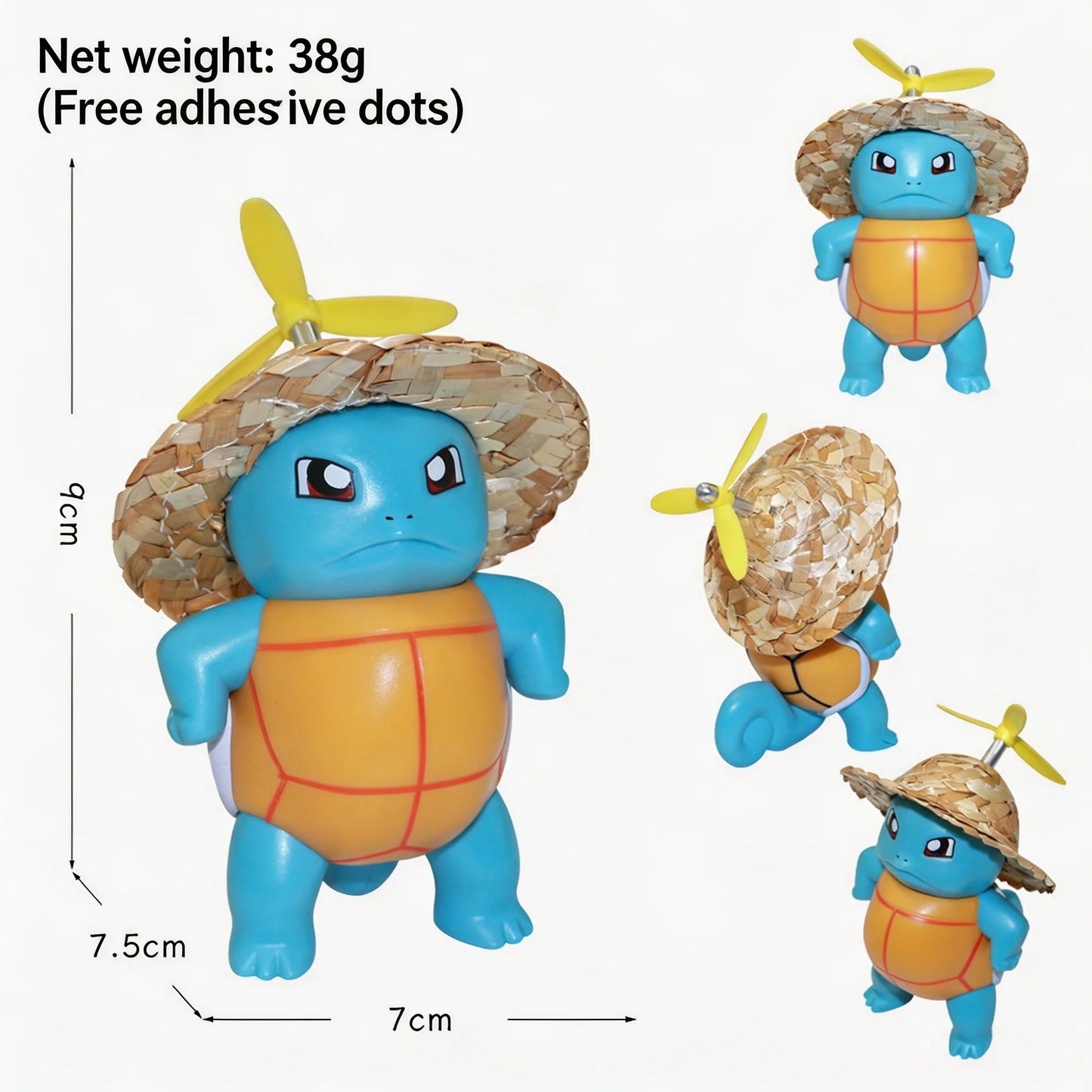 Pocket Monsters Bulbasaur collectible figure display Cartoon-style cute handcrafted model living room tabletop decoration gif