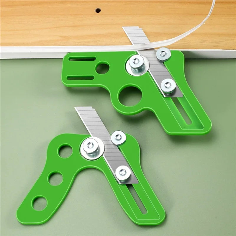 Edge Trimmer Knife New Paint Board Trimming Artifact Woodworking Manual Edge Scraper Pvc Strip Gypsum Board Scraping Hand Too