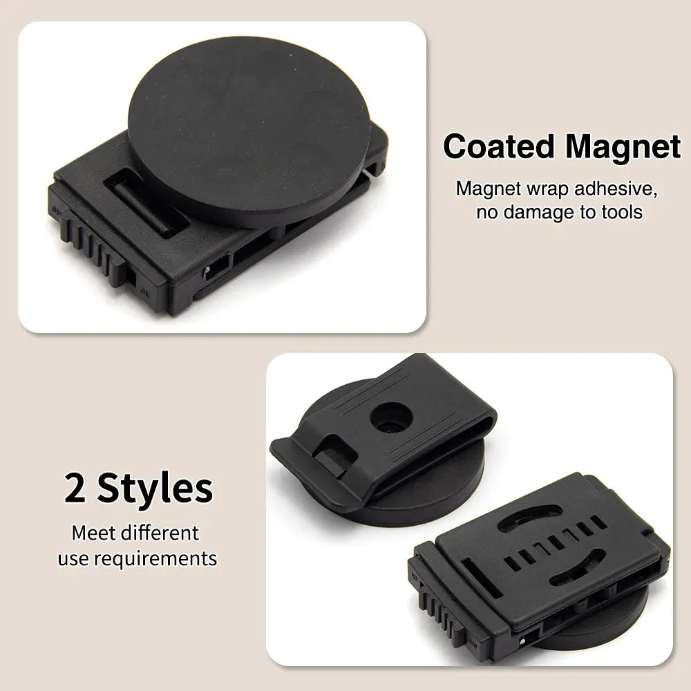Magnetic belt buckle adjustable portable rubber wrap magnetic suction cup suction screw hardware hand tool accessories