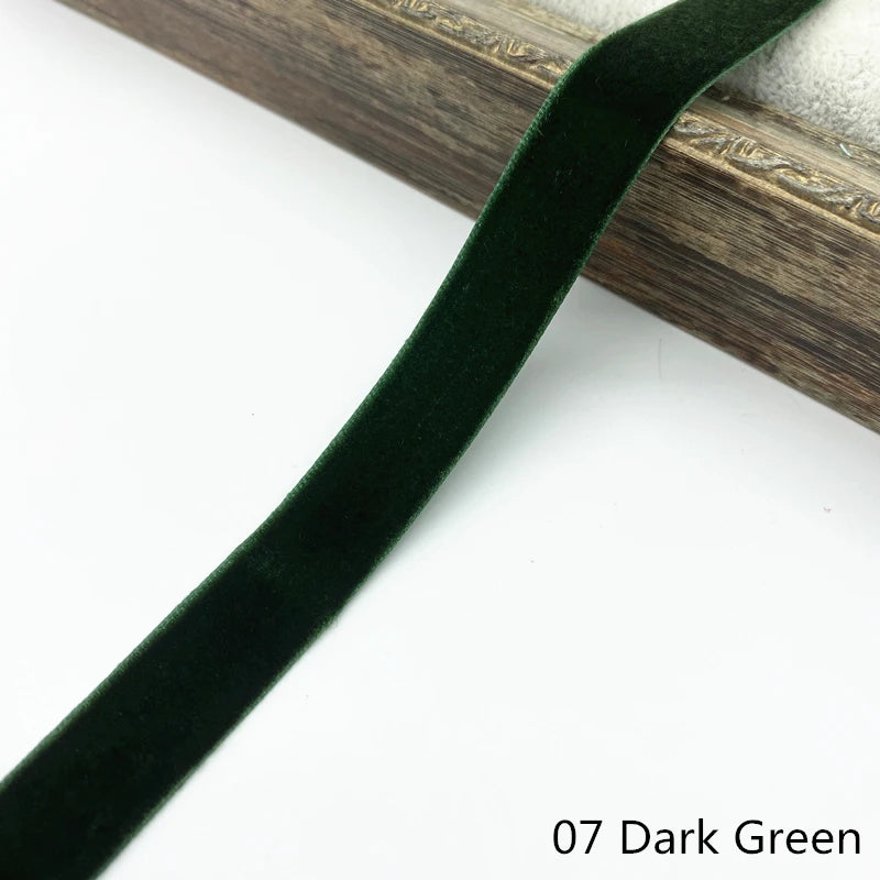 6-38mm Velvet Ribbon Wedding Party Decoration Handmade Gift Wrapping Hair Bowknot DIY Christmas #RoLi03