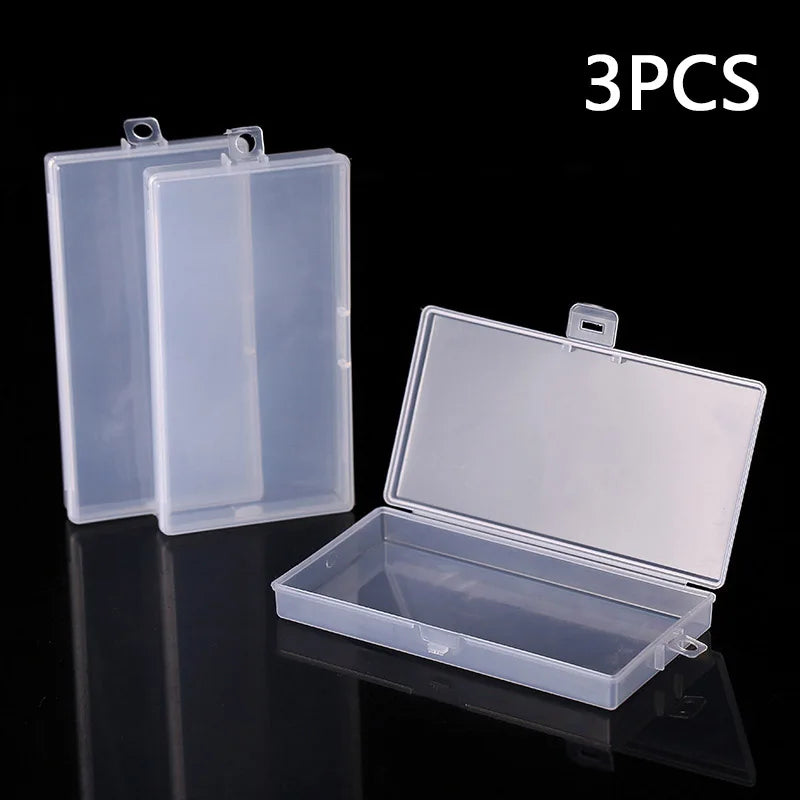 3pcs/set Storage Box Paper Money Album Currency Banknote Case Storage Bags Collection Boxes Holder With Transparent Plastic C