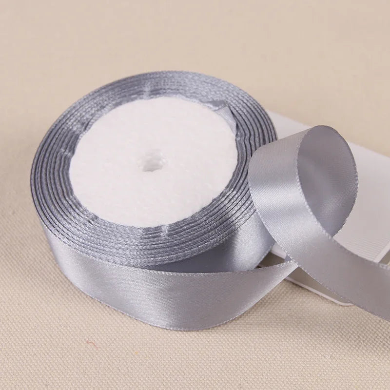 6/10/15/20/25/40/50mm Satin Ribbons DIY Artificial Crafts Wedding Party Supplies Handicraft Sewing Accessories Material 22met