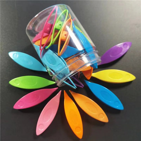 Tatting Shuttle Set 7/9/18Pcs,Colorful Plastic Tatting tool set,DIY Handmade Lace Making Tools for Knitting & Crafting