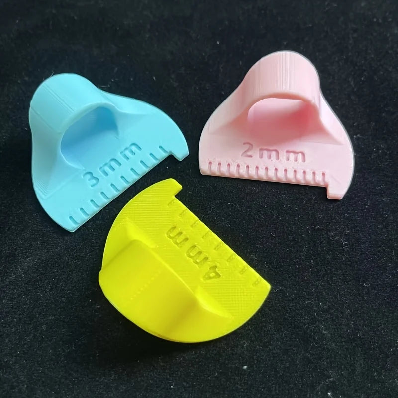 3pcs 2/3/4mm Easy Hand Sewing Template Tool, Home Sewing Locking Template Accessories, Fabric Practical Helper