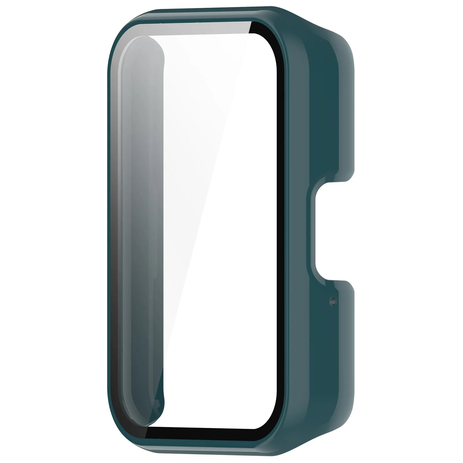 Watch Case Compatible for Samsung Galaxy Fit3, Protective PC Frame Face Cover Built-in Tempered Glass Screen Protector, Scrat