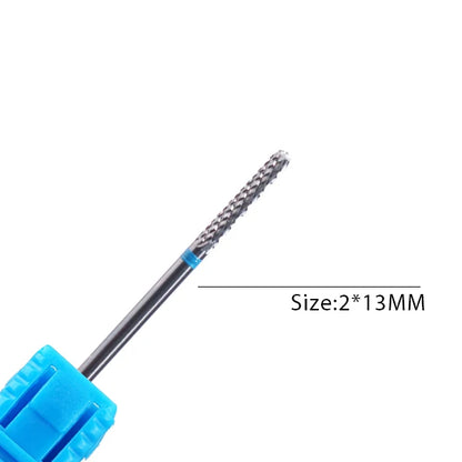 1pc Carbide Tungsten Nail Drill Bit Rotate Burr Milling Nail Cutter Bits Electric Drill Machine For Manicure Pedicure Tools -