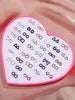 New Design Random 36 Pairs/Lot Lovely Mini Earing Cute Snowflakes Cat Butterfly Stud Earrings For Girl Fashion Daily Ear Jewe