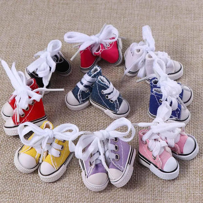 Dolls Accessories 3.5CM Sneakers Shoes Mini Shoes For Children Blyth Shoes Canvas Shoes Shoes