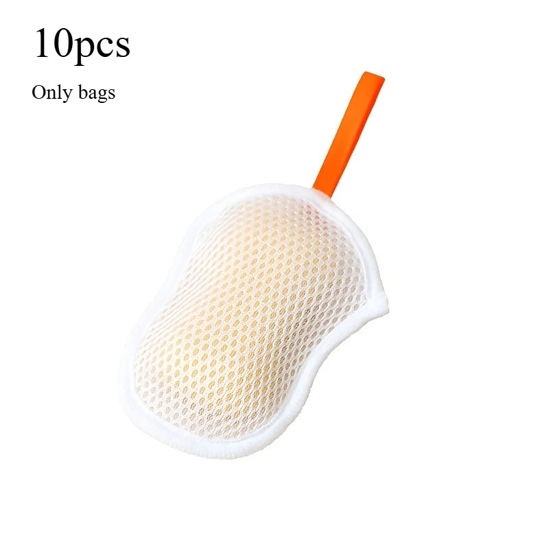 Soap Foam Net Soap Bag for Bath,Face Wash,and Shower Gel-Durable Mesh Design with Ergonomic Handle,For Cleansing,Soap Dispens