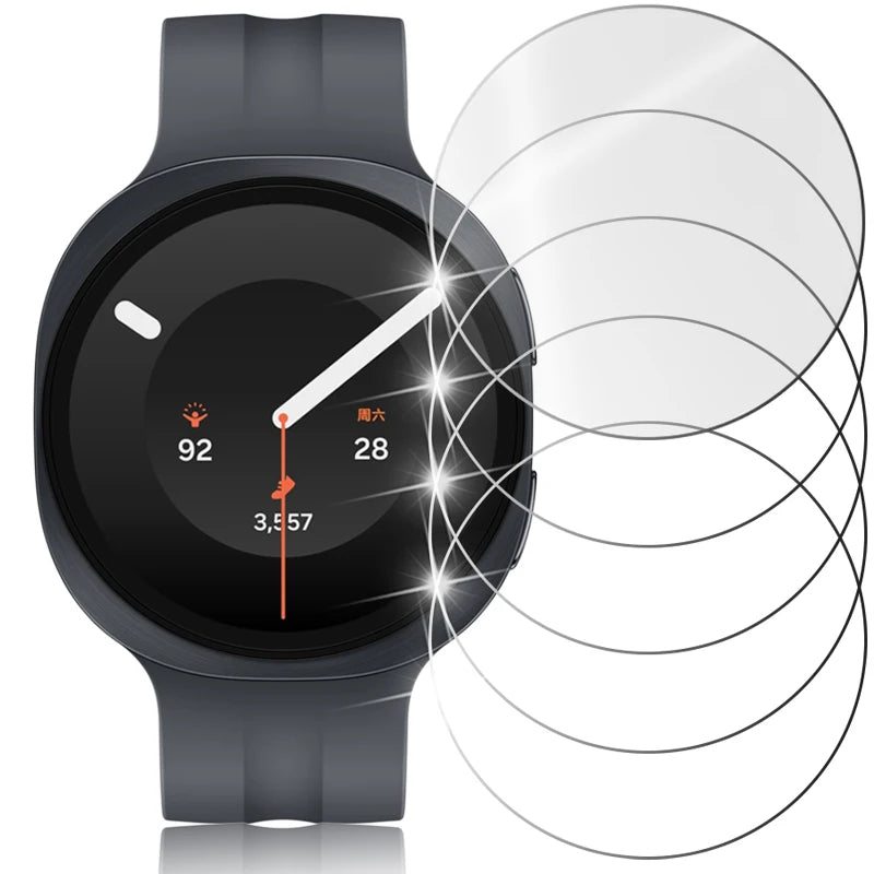 1-5Pcs Tempered Glass for Samsung Galaxy Watch 9 8 40mm 44mm SmartWatch Screen Protector for Galaxy Watch 9 4 5 6 7 8 Classic