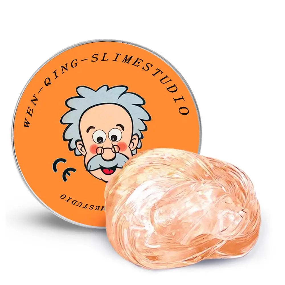 Lab Putty Crystal Clear Glass (1 Pack) Beste Denkende Slimme Crazy Stress Putty met Tin, Sensory & Bouncing Speelgoed