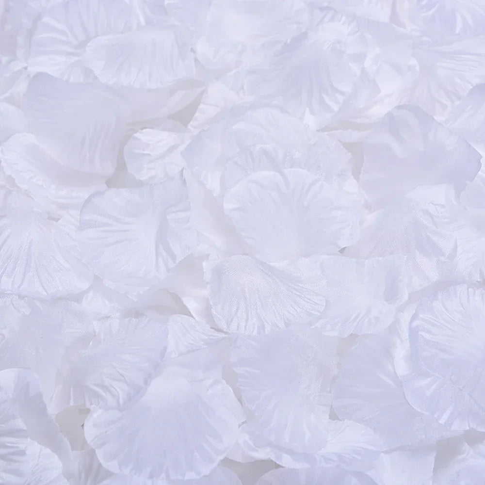 100-10000Pcs Top Colorful Artificial Fake Rose Petals Red White Gold Roses Petal Flowers Romantic Wedding Party Valentine Dec