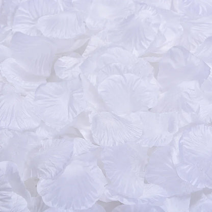 100-10000Pcs Top Colorful Artificial Fake Rose Petals Red White Gold Roses Petal Flowers Romantic Wedding Party Valentine Dec