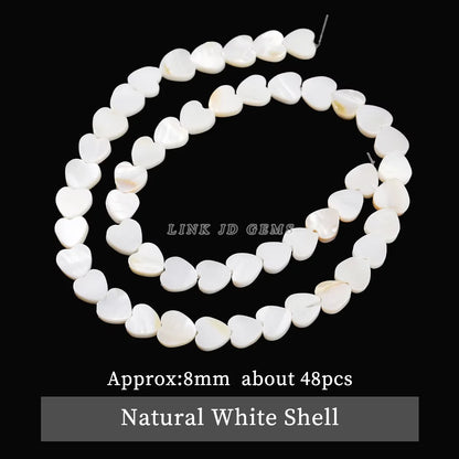 Natural Shell Beads Irregular Shape Smooth Beads Loose Spacer Bead For Jewelry Making Diy Earrings Necklace Accessory Finding